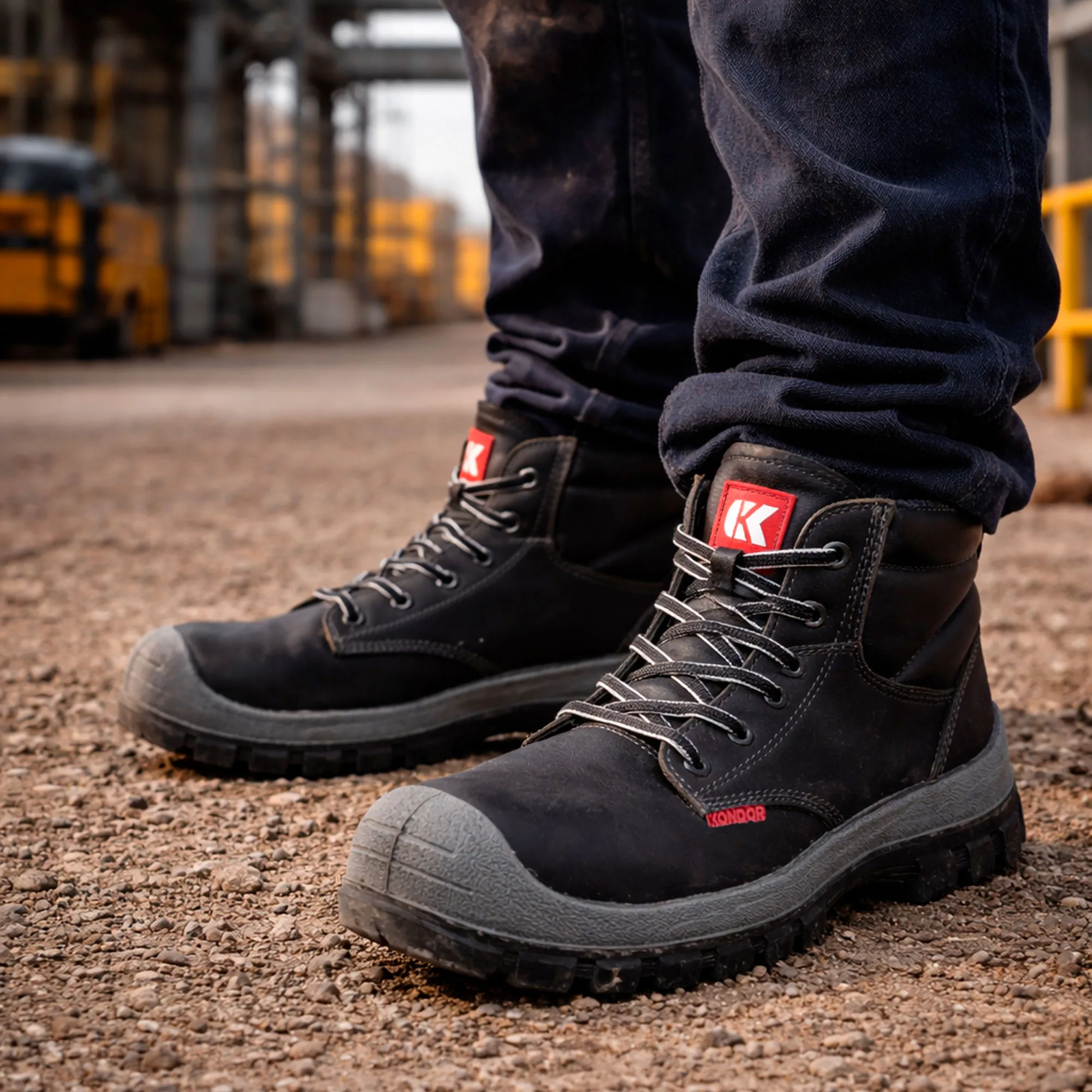 Botas De Seguridad Industrial Dieléctrica Marca Kondor Ref 725500