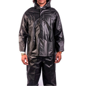 Conjunto Impermeable Color Negro Calibre (16)