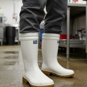 Botas De Caucho Machita Blanca Marca Croydon Unisex
