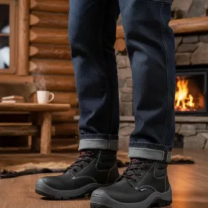 Botas Dieléctricas Negro Certificadas Alpaca Ref. Bronco