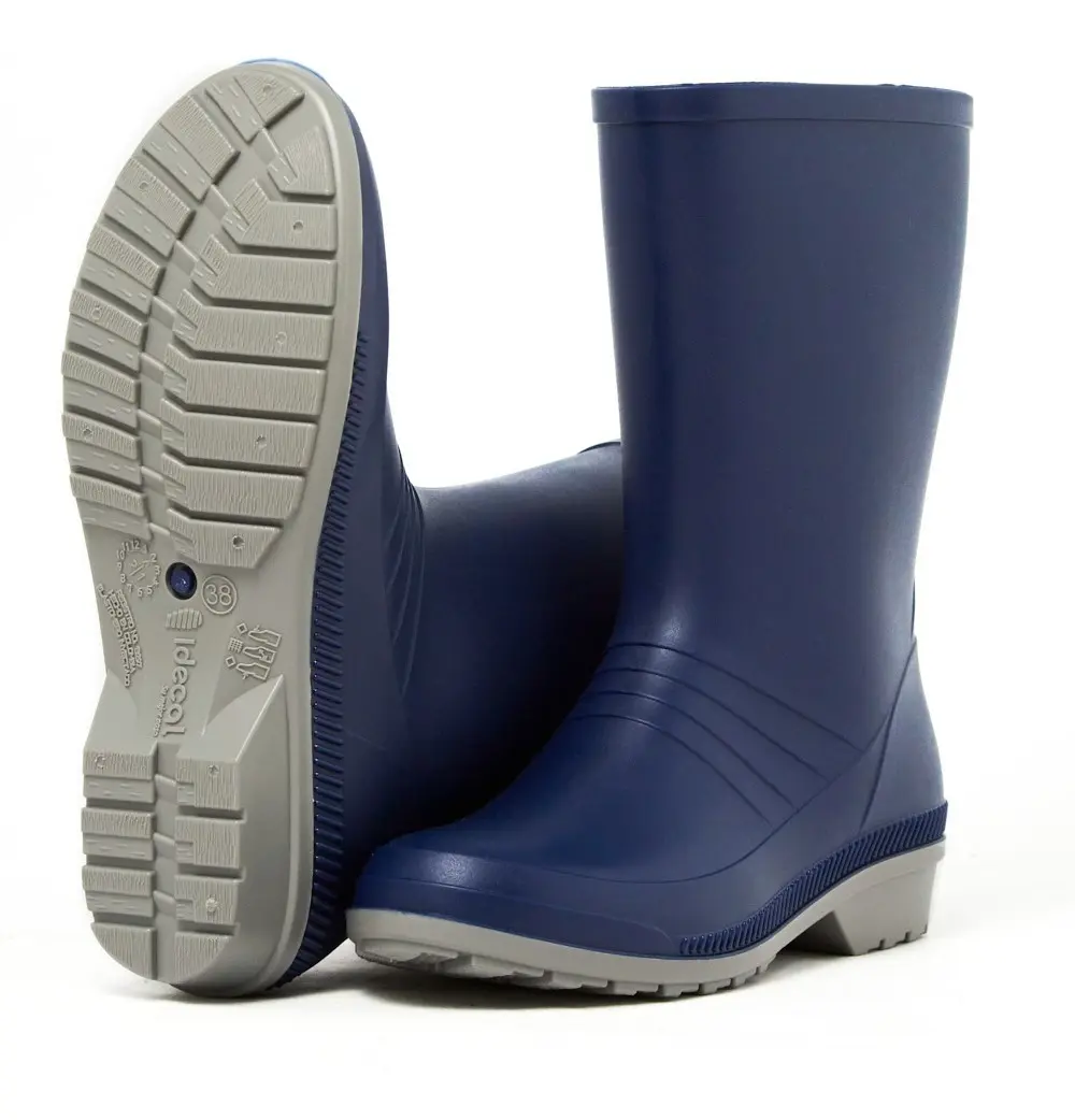 Botas De Caucho Para Dama Caña Corta Marca Idecal - Imagen 3