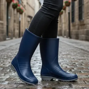 Botas De Caucho Para Dama Caña Corta Marca Idecal