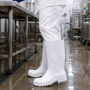 Botas De Caucho Venus Llanera Clásica Industria Color Blanco